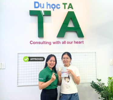 học sinh du học TA Đà Nẵng có visa du học Úc