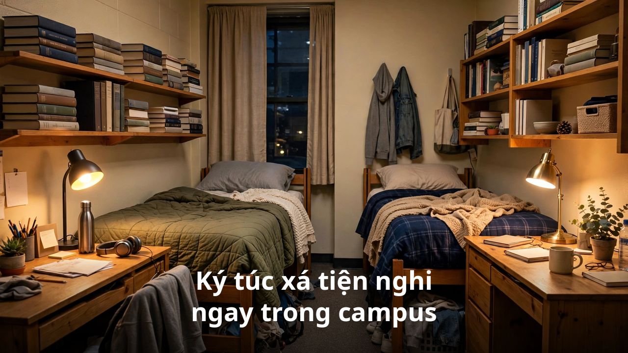 Ball State University 2027: Học Phí, Học Bổng & Điều Kiện 4 Ký túc xá tiện nghi tại Ball State University