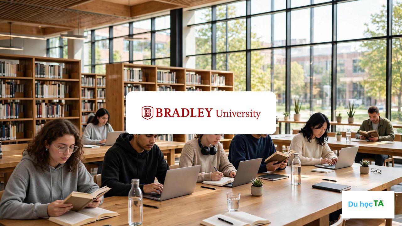 Bradley University 2027: Học Phí, Học Bổng & Tuyển Sinh 3 Thông tin nhanh về Bradley University