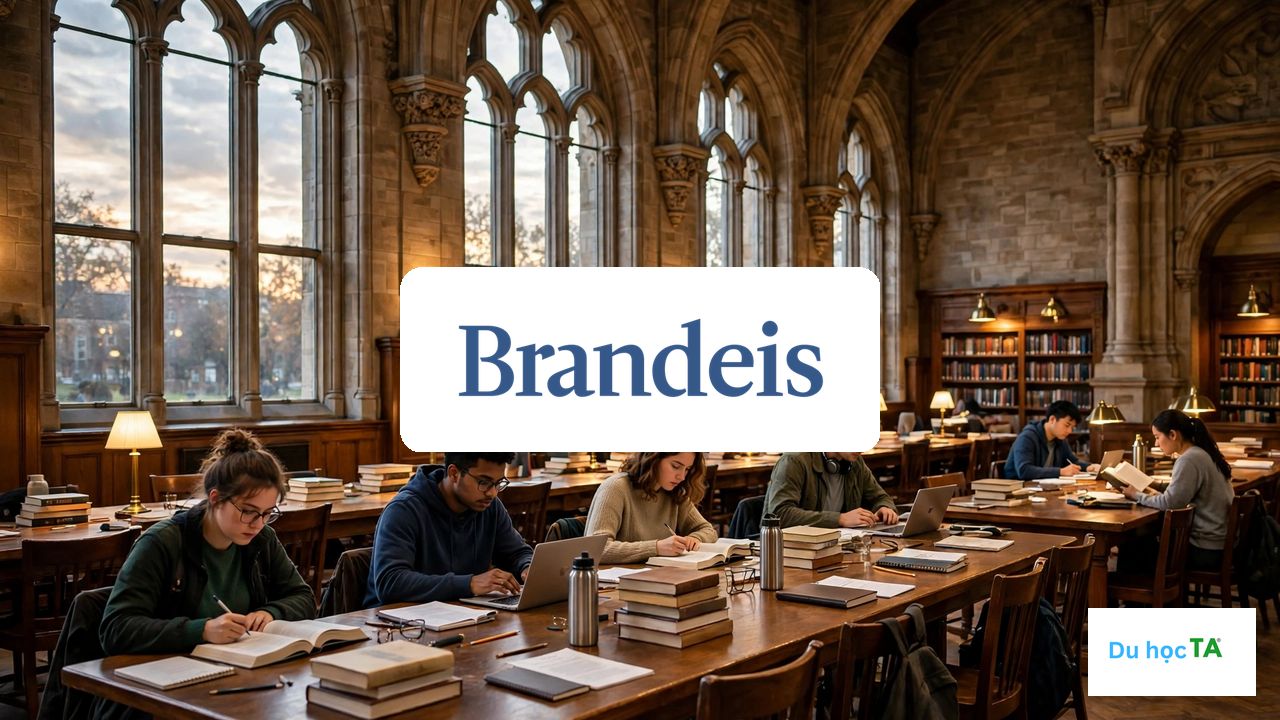 Brandeis University 2027: Học Phí, Học Bổng & Visa 3 Thông tin nhanh về Brandeis University