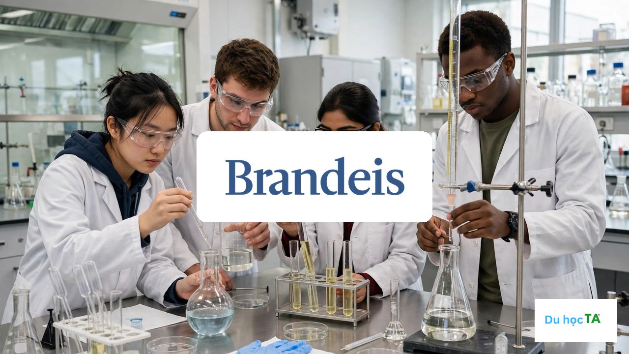 Brandeis University 2027: Học Phí, Học Bổng & Visa 4 Chương trình học bổng tại Brandeis University