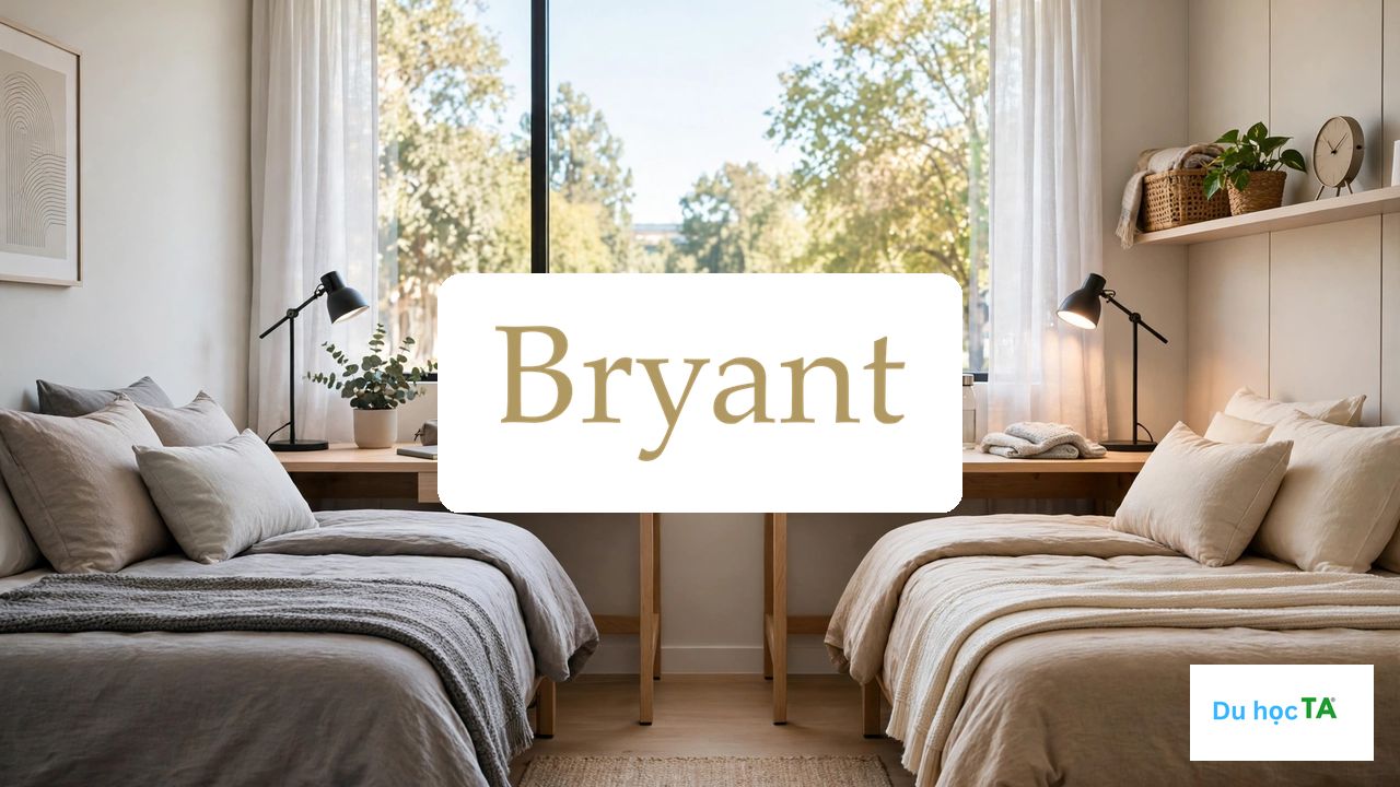 Bryant University 2027: Học Phí, Học Bổng & Ngành Học 4 Chương trình học bổng tại Bryant University