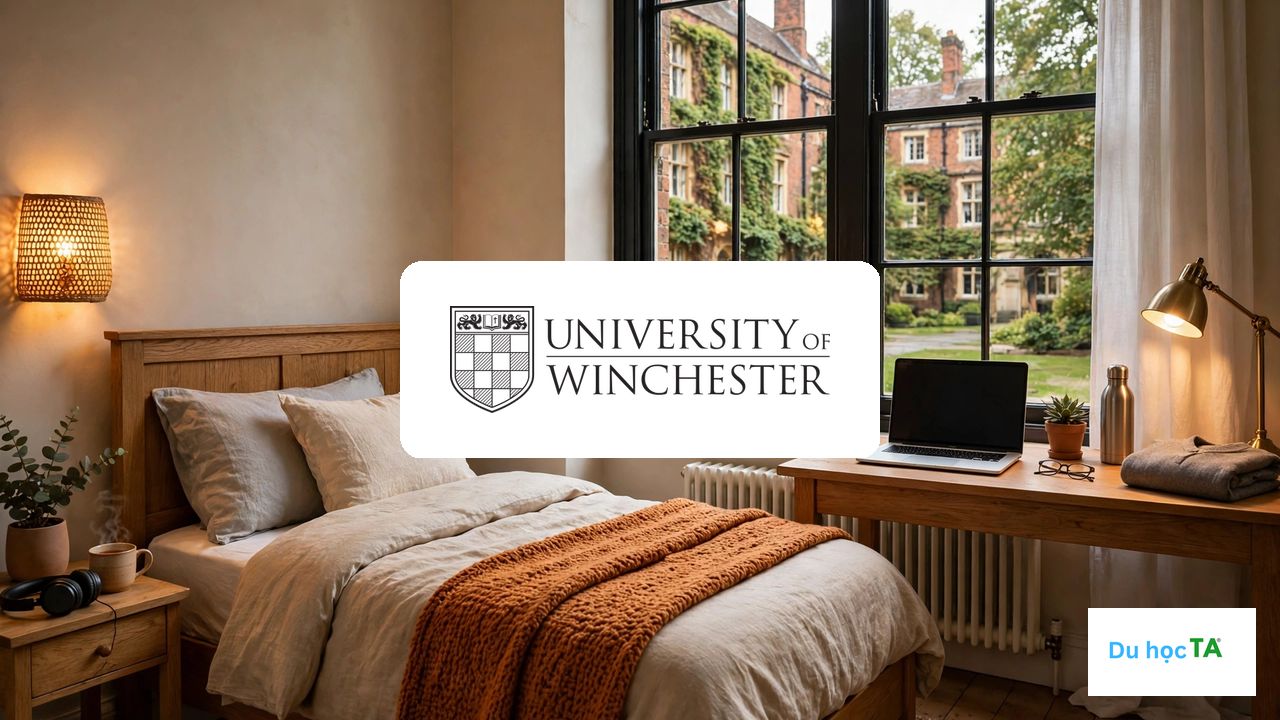 University of Winchester 2027: Học Phí & Học Bổng Anh 4 Chương trình học bổng tại University of Winchester