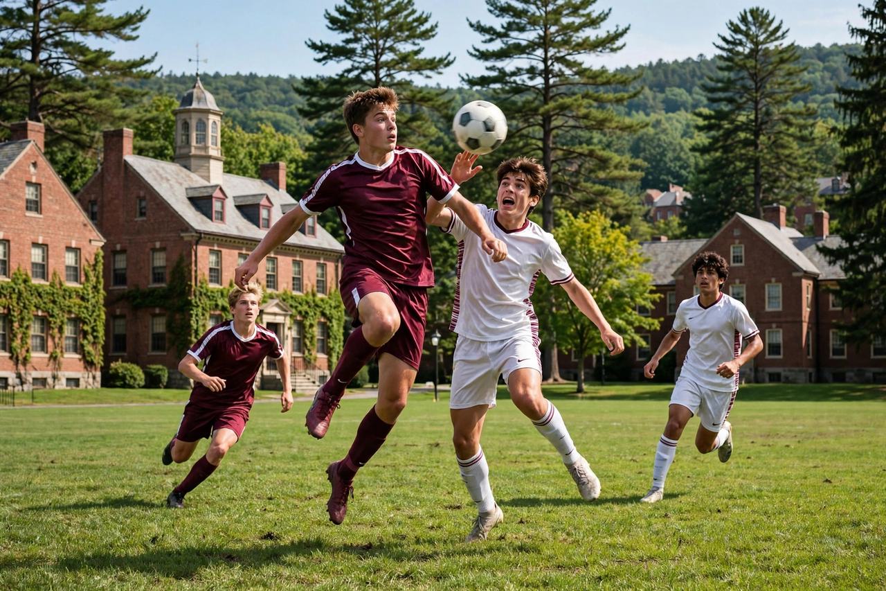 Foxcroft Academy – Du Học THPT Nội Trú Mỹ 2027 3 Học sinh Foxcroft Academy thi đấu thể thao