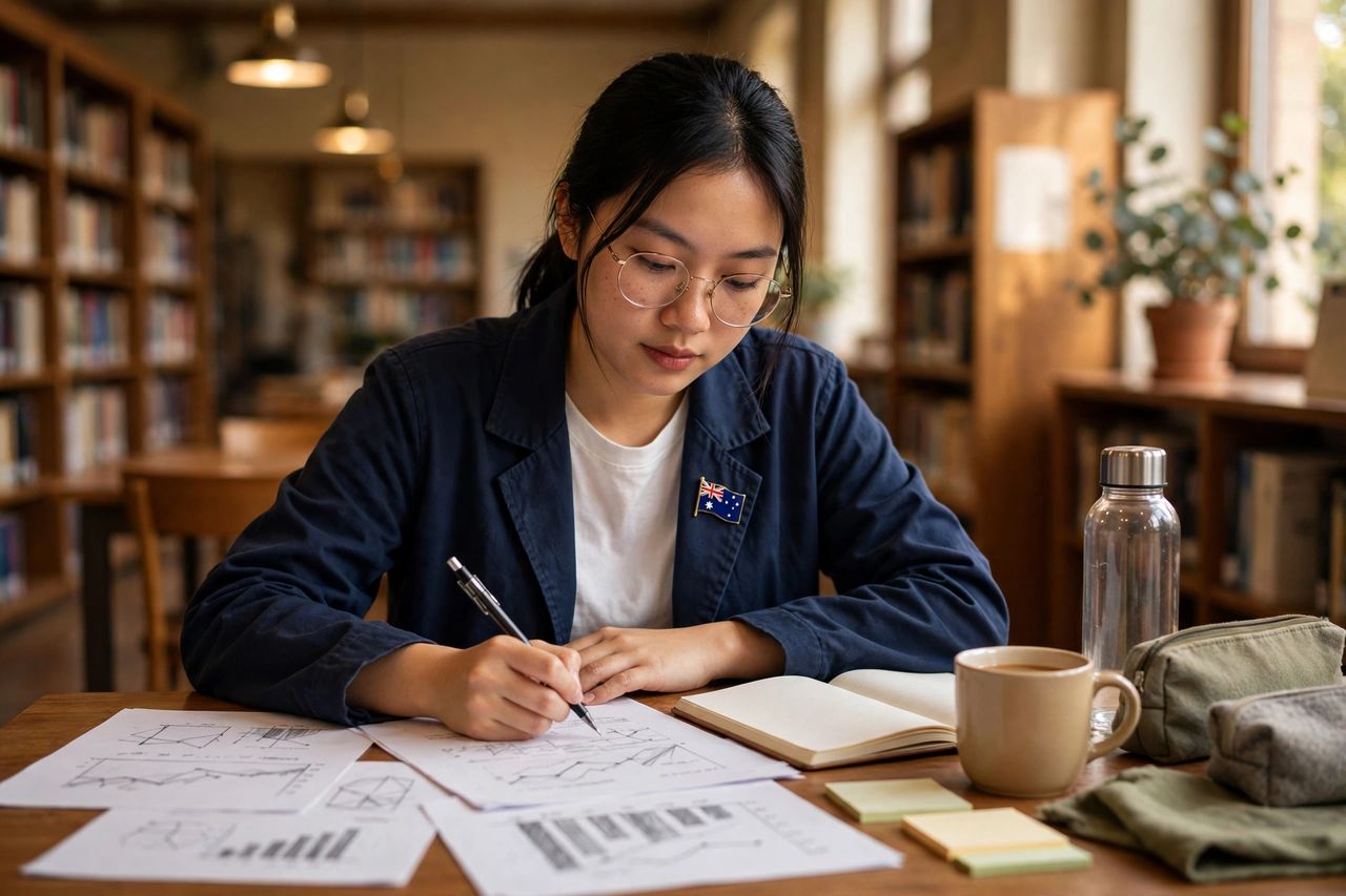 Học bổng chính phủ Úc Australia Awards 2027: điều kiện & cách apply 2 Du học sinh Việt Nam chuẩn bị hồ sơ học bổng chính phủ Úc Australia Awards