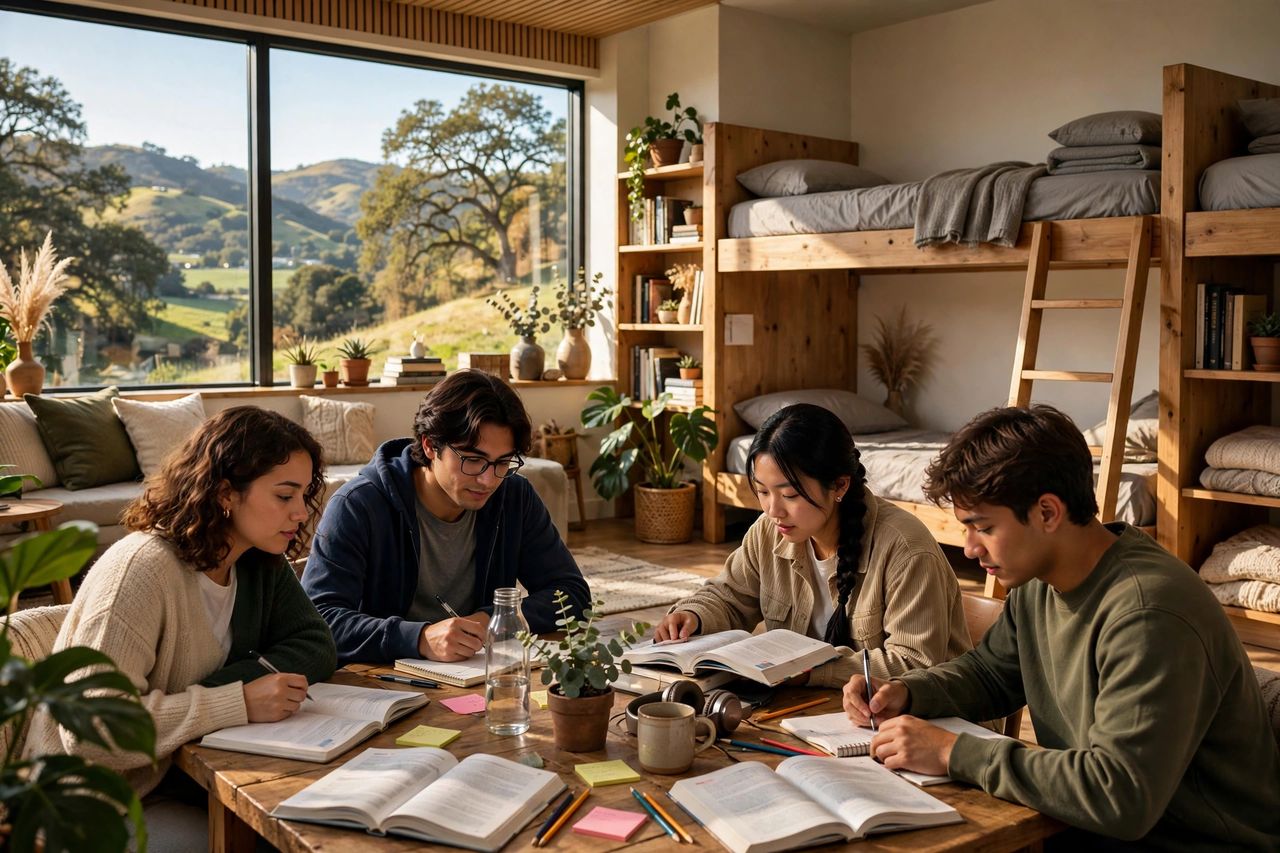 Monte Vista Christian School 2027: Học Phí, IB & Tuyển Sinh 4 Đời sống nội trú tại Monte Vista Christian School: học sinh cùng học tập trong ký túc xá