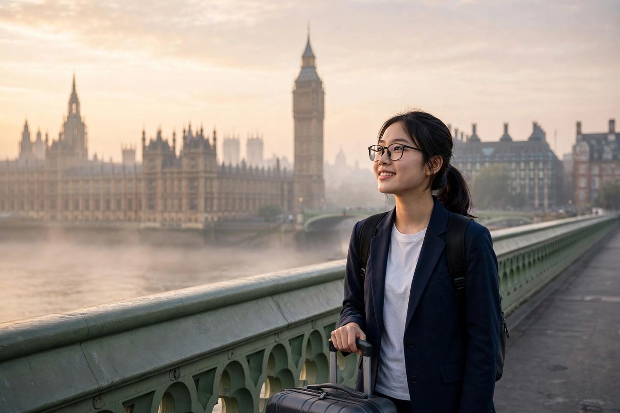 Visa Du Học Anh Bị Từ Chối 2027: 7 Lý Do & Cách Xử Lý 3 Du học sinh Việt Nam tại London, Anh