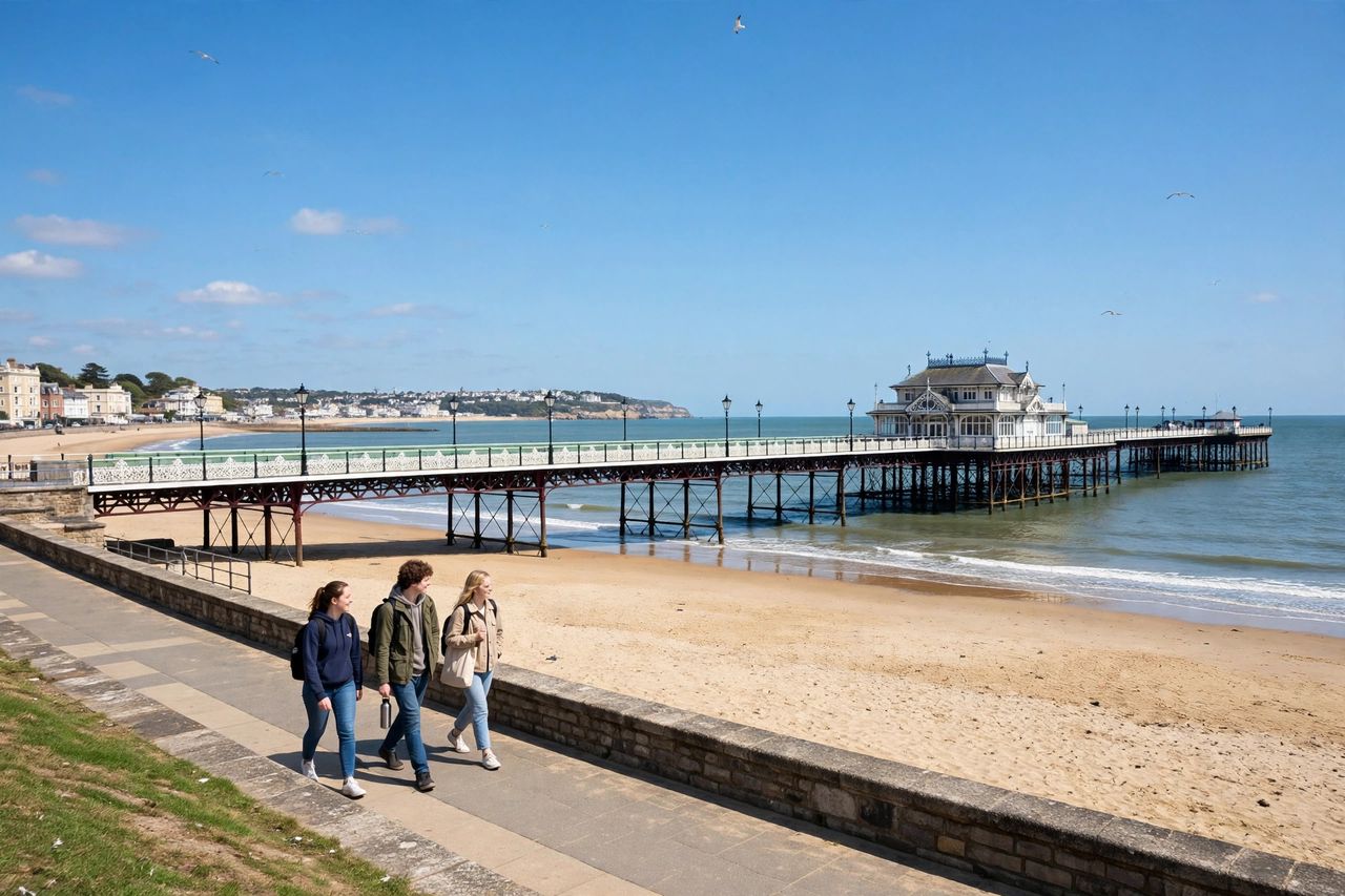 Bournemouth University 2027: Học Phí, Học Bổng & Tuyển Sinh 3 Bãi biển Bournemouth – thành phố biển nơi sinh viên theo học