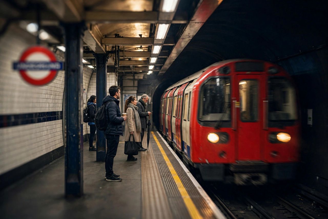 Chi Phí Sinh Hoạt Du Học Anh Ở London 2027 Chi Tiết 4 Tàu điện ngầm London - phương tiện đi lại của du học sinh