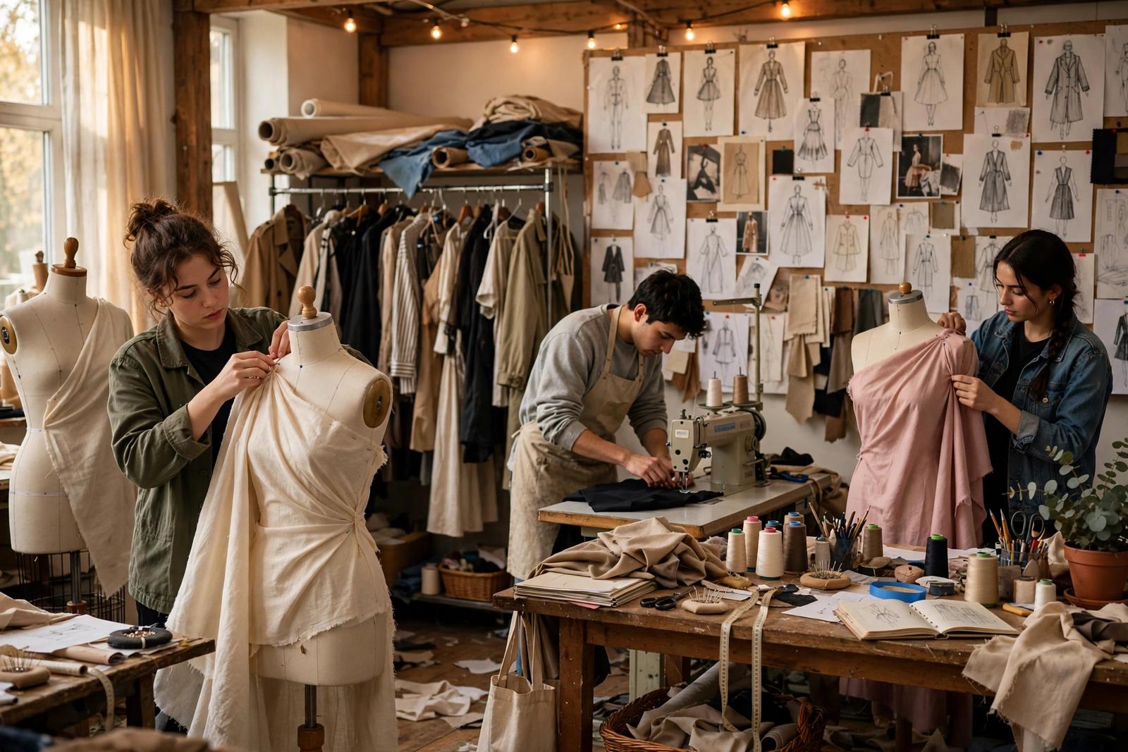 Du Học Anh Glasgow School Of Art 2027: Học Phí & Visa 4 Xưởng thiết kế thời trang của sinh viên trường nghệ thuật tại Glasgow