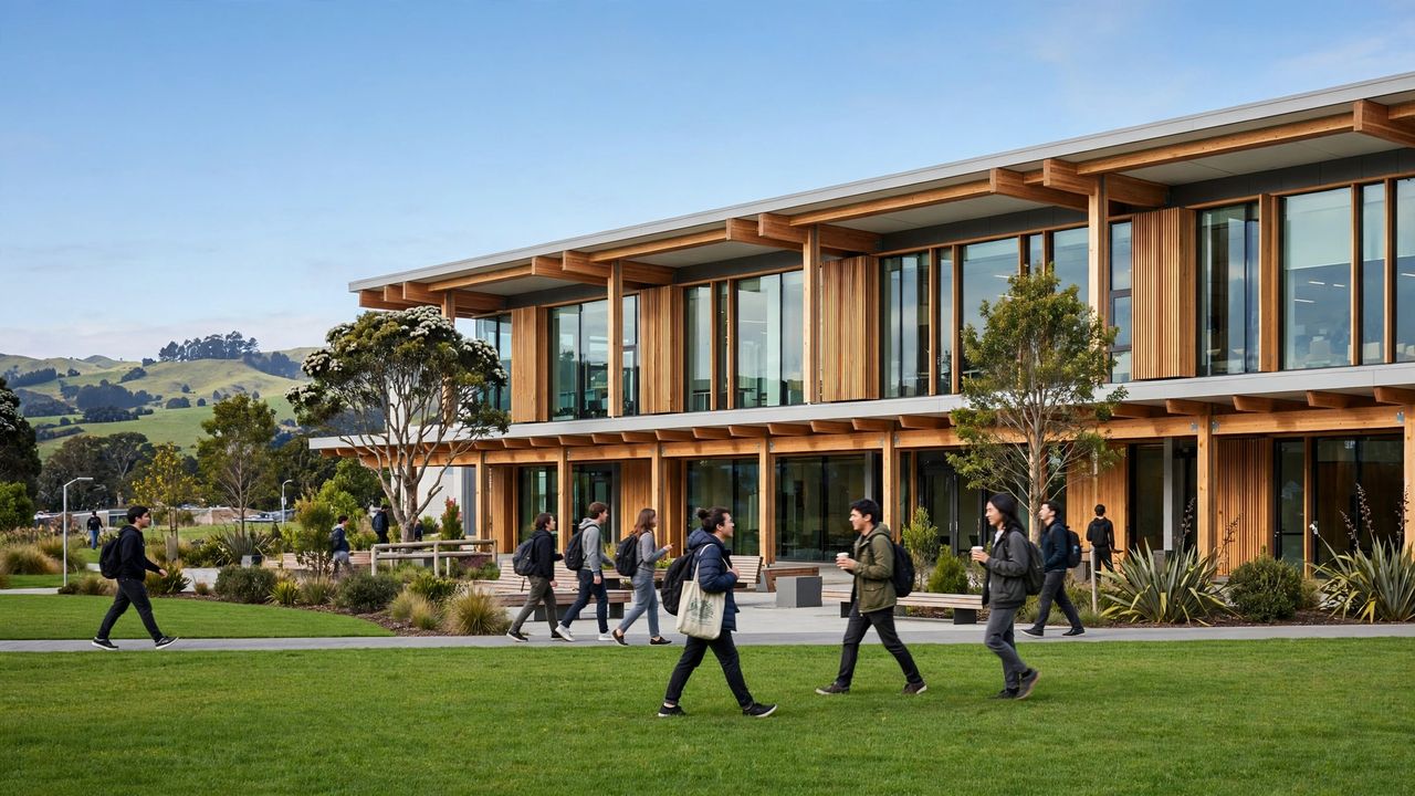 Du Học New Zealand NZIS 2027: Học Phí, Học Bổng & Review 3 Khuôn viên hiện đại của NZMA - New Zealand Institute of Sport tại New Zealand