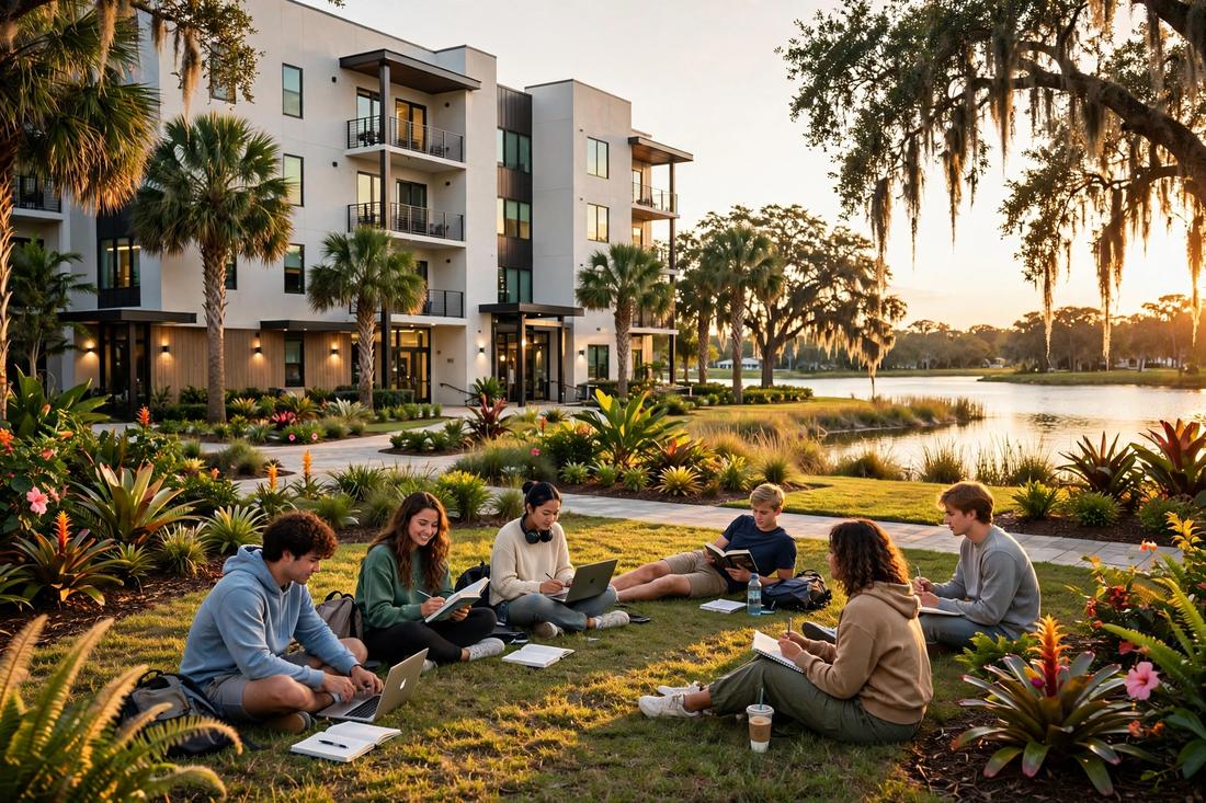 Montverde Academy: Trường THPT Nội Trú Florida Từ 1912 3 Khu ký túc xá và khuôn viên nội trú Montverde Academy tại Florida