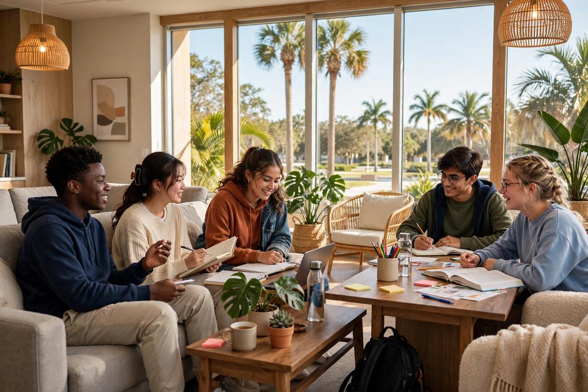 North Broward Prep School: Trường THPT Quốc Tế Tại Florida 4 Khu nội trú và đời sống học sinh tại North Broward Prep School Florida