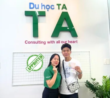 học sinh Du học TA Đà Nẵng có visa du học Úc