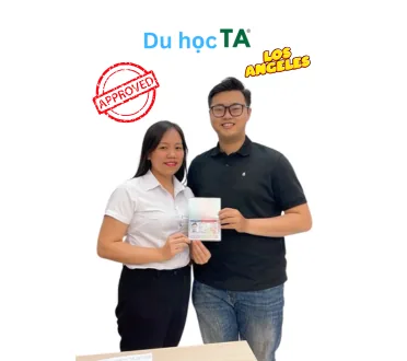 học sinh Du học TA Đà Nẵng có visa du học Mỹ