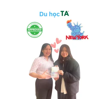 học sinh Du học TA Đà Nẵng có visa du học Mỹ