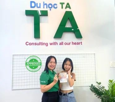 học sinh Du học TA Đà Nẵng có visa du học Úc