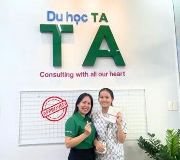 học sinh Du học TA Đà Nẵng có visa du học Mỹ