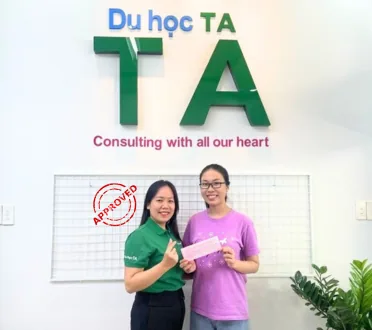 học sinh Du học TA Đà Nẵng có visa du học Mỹ
