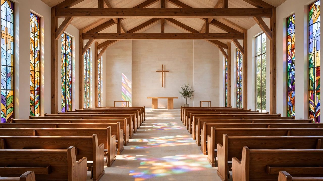 Seton Catholic Preparatory 2027: Học Phí & Tuyển Sinh 4 Nhà nguyện trong khuôn viên trường Seton Catholic Preparatory